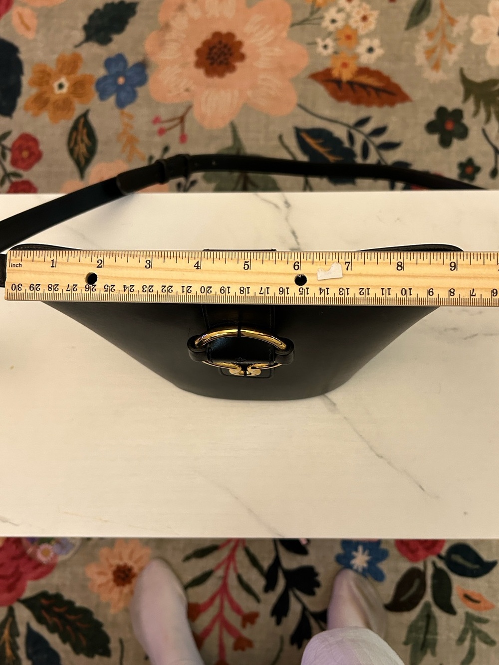 Il Bisonte Italian Leather Consuelo Women's bucket crossbody bag🖤EUC! - Picture 14 of 17